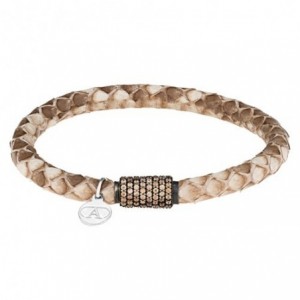 Leather snakeskin bracelet...